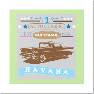 CLASSIC HAVANA Posters and Art